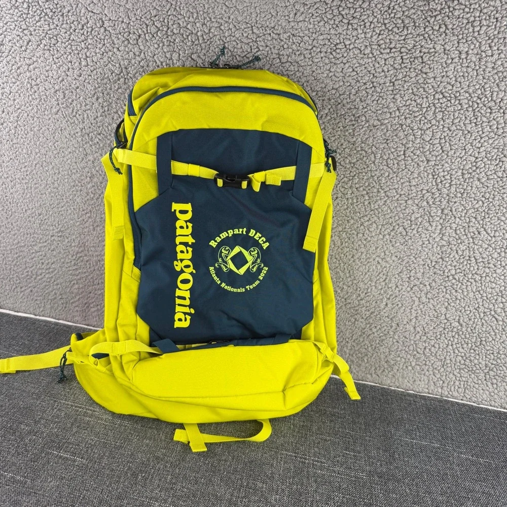 Patagonia SnowDrifter Pack 30L Men S Chartreuse Yellow 48197 Ski Snowboard Bag